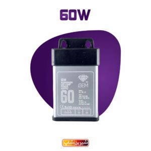 منبع تغذیه سویچینگ 60 وات 5 آمپر جم